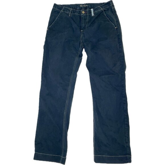Robert Graham Men's Chino Straight Leg Pants Size 36x29 Navy Blue - Picture 1 of 10